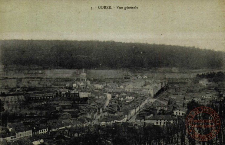 Gorze : Vue générale