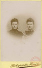 Portrait de deux femmes