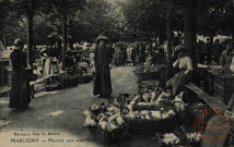 MARCIGNY - Marché aux volailles