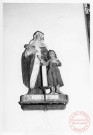 Statue de Sainte-Anne à la chapelle Saint-Quirin de Himeling (commune de Puttelange-lès-Thionville)