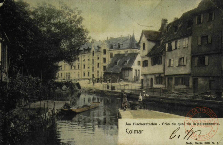 Colmar - Am fischerstaden / Près du quai de la poissonnerie