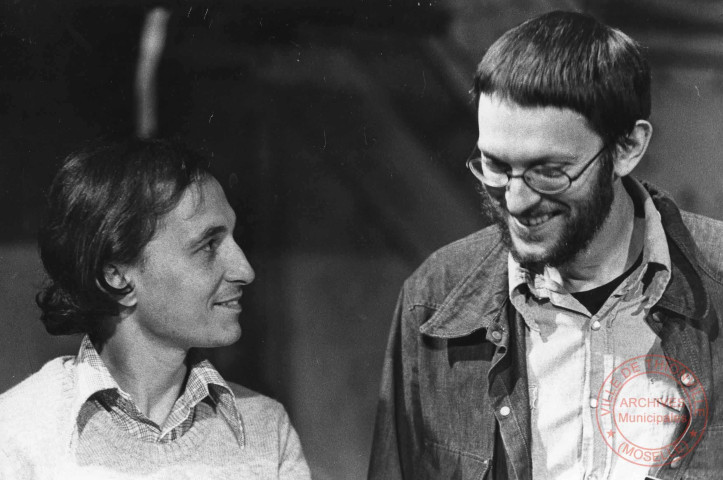 De gauche à droite : Charles Tordjman et Jacques Kraemer