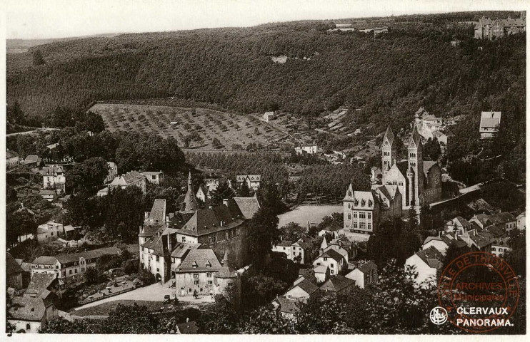 Clervaux. Panorama.