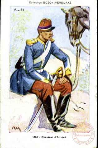 1860 - Chasseur d'Afrique