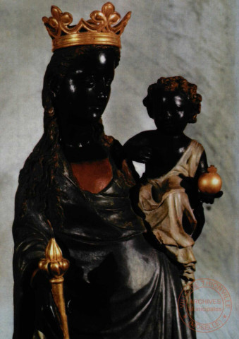 Vierge Noire - Eglise Saint-Jean - Luxembourg-Grund