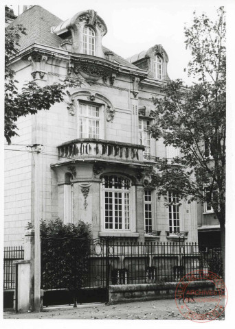 Façade du 14 boulevard Charlemagne