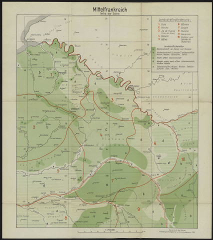 MILITÄRGEOGRAPHISCHE BESCHREIBUNG VON FRANKREICH