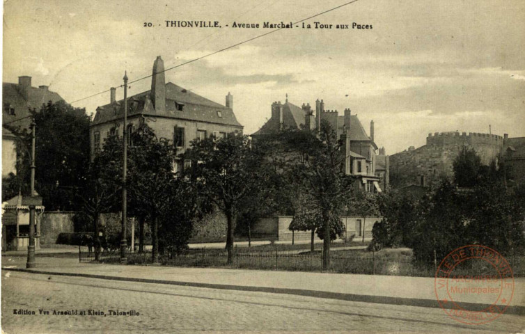 Thionville.- Avenue Marchal - La Tour aux Puces