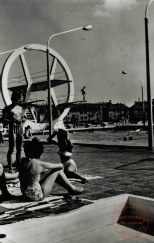 Thionville (Moselle) Le Stade nautique 'Le Plongeoir'