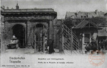 Diedenhofen = Thionville : Moselthor und Oktroigebäude = Porte de la Moselle et bureau d'Octroi