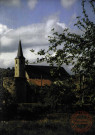 Rodemack - Eglise Saint-Nicolas abritant le mausolée des Margraves de Bade - Tour de la Prison (XIIIe siècle)