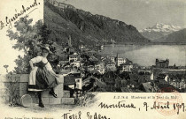 Montreux et la Dent du Midi.