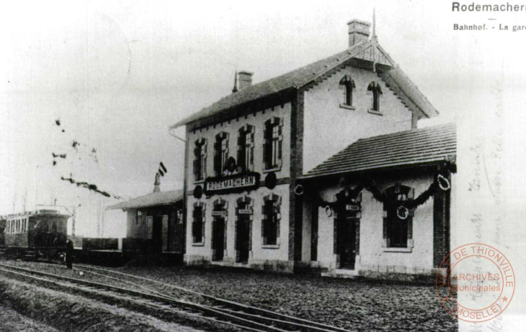 Rodemack - Bahnhof / La Gare