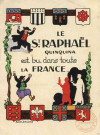 Livret de 8 images des régions de France : "Le St-Raphaël Quinquina est bu dans toute la France..."