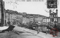 Cartes d'Autrefois (1890-1920) - Villes de province - Bastia (Corse) - Un Coin du Vieux Port