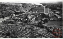 [Vue aérienne de la centrale électrique de Grosbliederstroff]