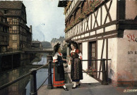 Alsaciennes à la Petite-France à Strasbourg.
