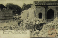 Diedenhofen - Das Schleifen der Festung beim Luxemburger Thor / Thionville - Démantèlement de la Forteresse près de la porte de Luxembourg