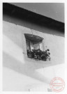 Fenêtre d'une maison non identifiée située sur le banc communal de Basse-Rentgen