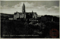 Clervaux- L'Abbaye et le monument de la guerre des paysans