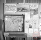 Exposition sur les fortifications à Thionville en 1970 par Georges Martig - Panneau : Avec ses équipages réduits, la ligne Maginot sauve l'honneur
