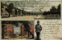 Gruss aus Diedenhofen - Kaserne des Dragoner-Regts. N° 6