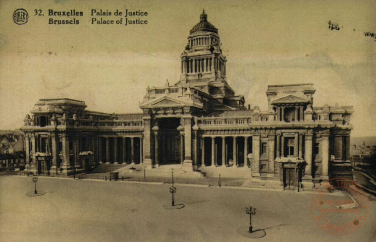 Bruxelles.Palais de Justice.