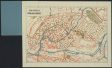 « PLAN VON STRASSBURG ».- 1. - Strasbourg : Gesekkschaft für Anschlagwesen und Zeitungsvertier, [1900]