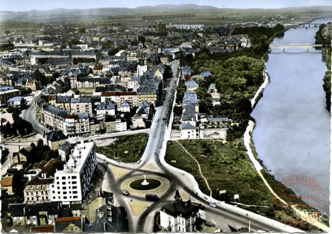 Thionville (Moselle) - Vue générale - Quartier Rond-Point MERLIN