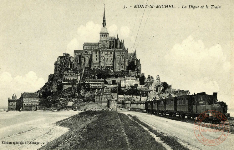 Mont-St Michel. Vue Général.