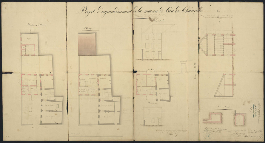 PROJET D'AGRANDISSEMENT DE LA MAISON DE CURE DE THIONVILLE