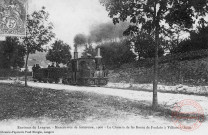 Cartes d'Autrefois (1890-1920) - Guerres et militaires - Environs de Langres - Manœuvres de forteresse, 1906 - Le chemin de fer route de Foulain à Villiers-sur-Suize