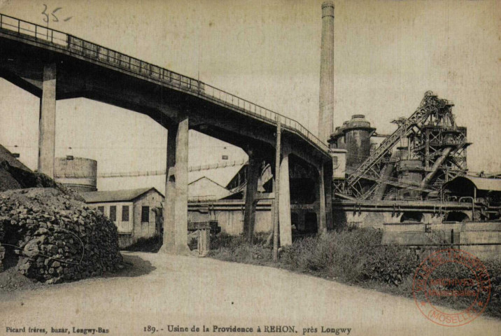 Usine de la Providence : Rehon, près de Longwy