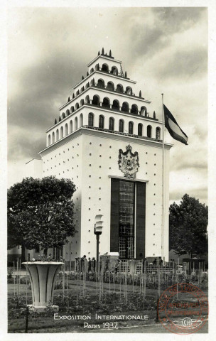 Exposition internationale Paris 1937 - pavillon de l'Irak