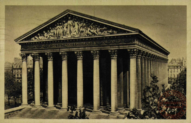 L'Eglise de la Madeleine.