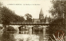 Paray-le-Monial.- La Basilique et la Bourbince.