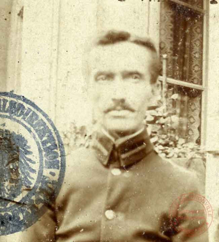 Portrait d'un militaire