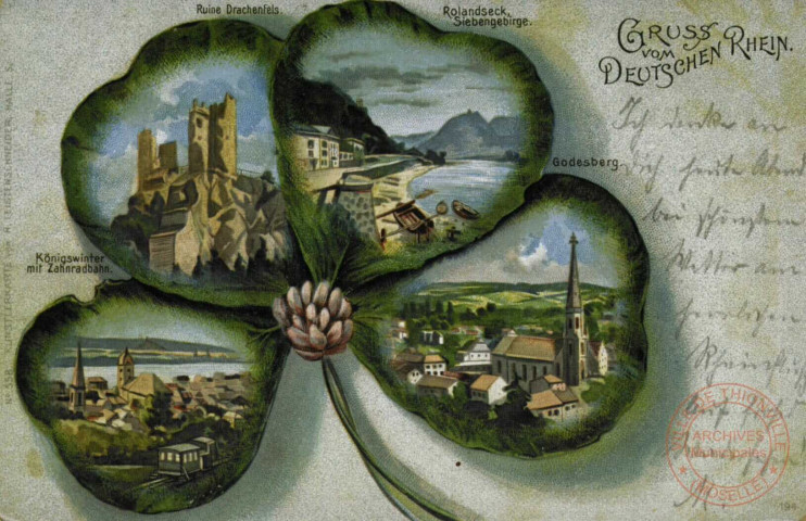 Gruss von Deutschen Rhein