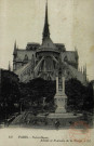 PARIS - Notre-Dame - Abside et Fontaine de la Vierge