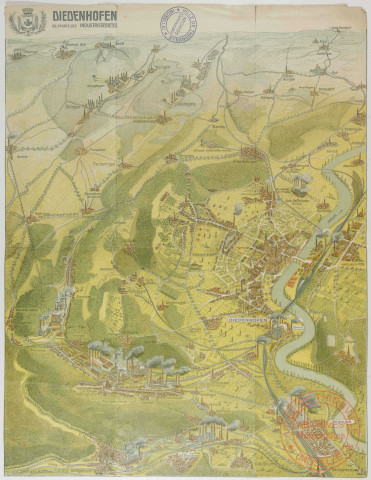 DIEDENHOFEN DIE PFORTE DES INDUSTRIEGEBIETS