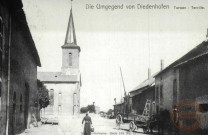 Die Umgegend von Diedenhofen -Terwen / Terville - Autour de Thionville en 1902 - Terville - L'église