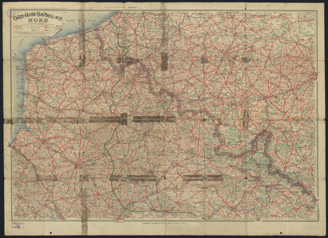 CARTE GUIDE CAMPBELL N°2. NORD