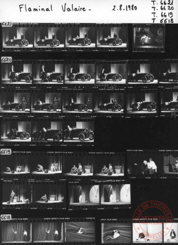 Spectacle du Théâtre Populaire de Lorraine : "Flaminal Valaire"