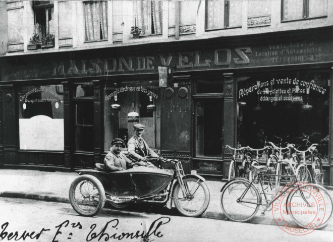 Maison de vélos et motos Louis Terver, 21 rue de l'Ancien Hôpital