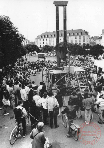 Spectacle du Théâtre Populaire de Lorraine : "La Guillotine"