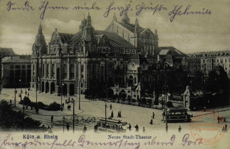 Köln a. Rhein - Neues Stadt-Theater