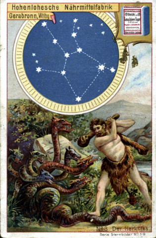 Série constellations - N°3 - Hercule.