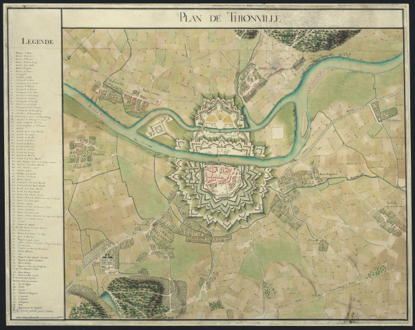 PLAN DE THIONVILLE