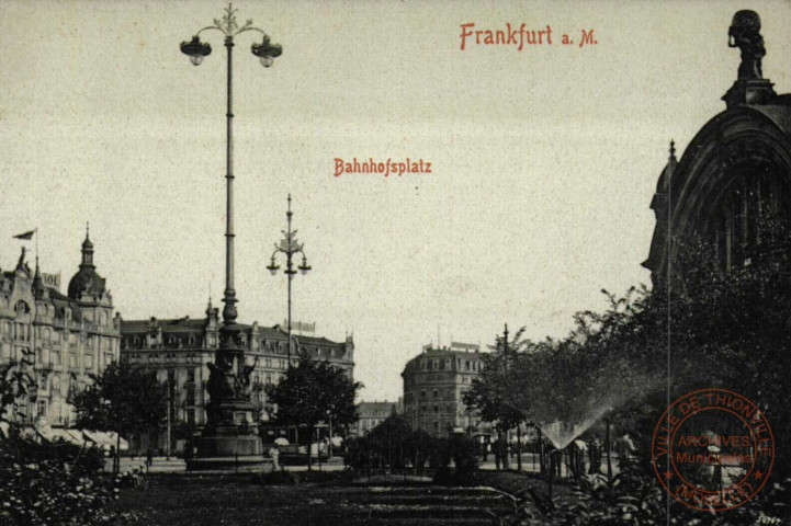 Frankfurt a. M. Bahnhofsplatz