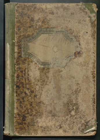 Registre de délibérations (1er mai 1861 - 21 août 1881)